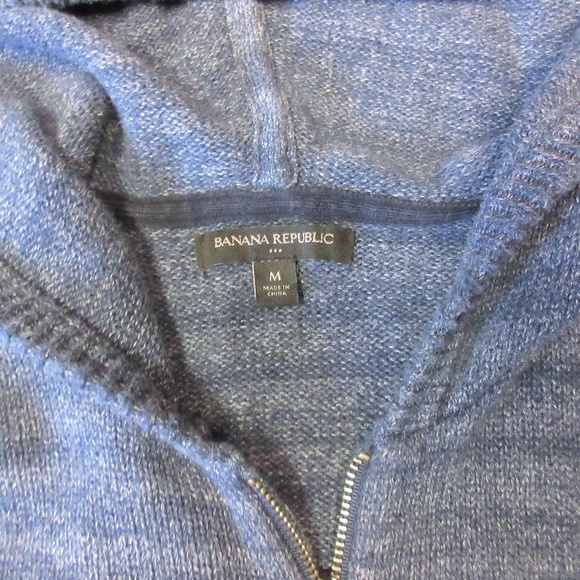 BANANA REPUBLIC Mens 100% COTTON KNIT HOODIE - Picture 3 of 4